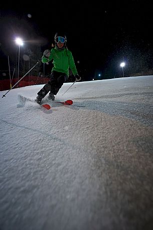 Ski by night - Monte Lussari